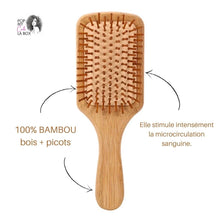 Load image into Gallery viewer, Brosse en bambou Antistatique Head Spa - POPMYCURLS BOX PARIS
