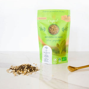 Infusion au maté Gingembre-Citron 70g - POPMYCURLS BOX PARIS